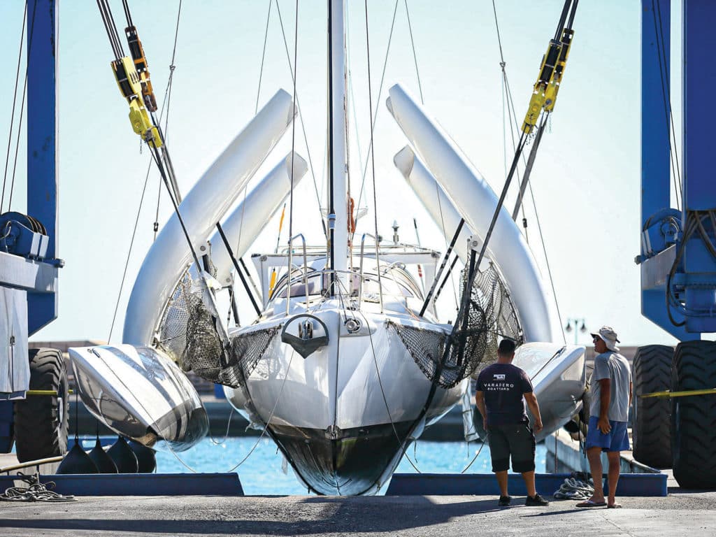 Trimaran boat