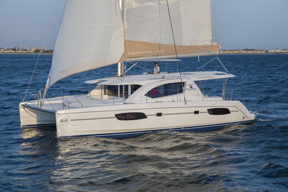 leopard 44 sailing catamaran