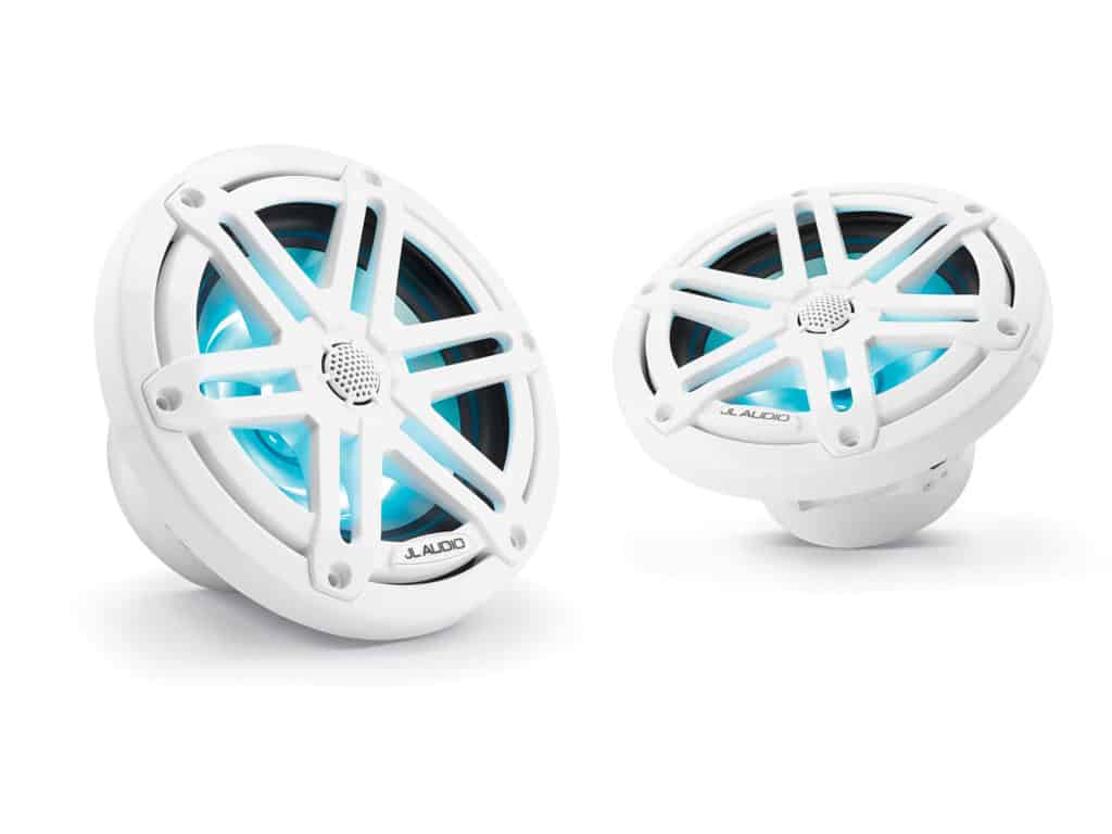 JL Audio M3 6.5-inch Marine Coaxial Speakers with RGB LED Lighting