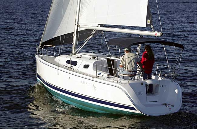 hunter 27 sailboat