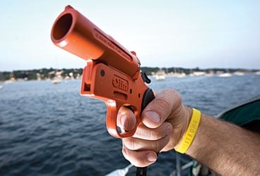 cruising sailboat firearms