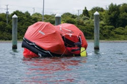 Liferaft test