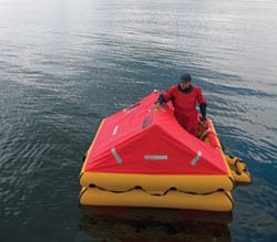 Liferaft test