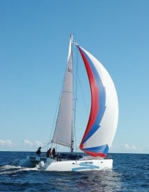 39' sailing catamaran