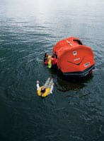 Liferaft test