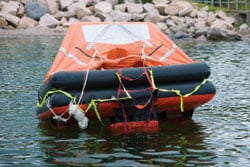 Liferaft test