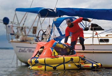 Liferaft test