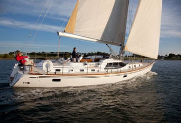 55 ft sailboat