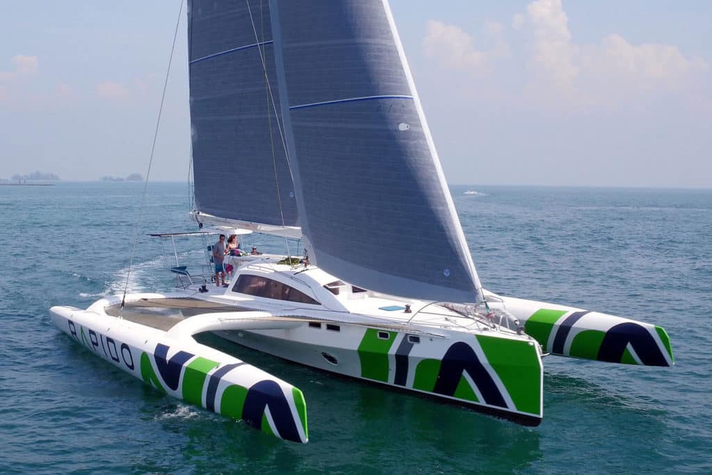 rapido 60 power trimaran