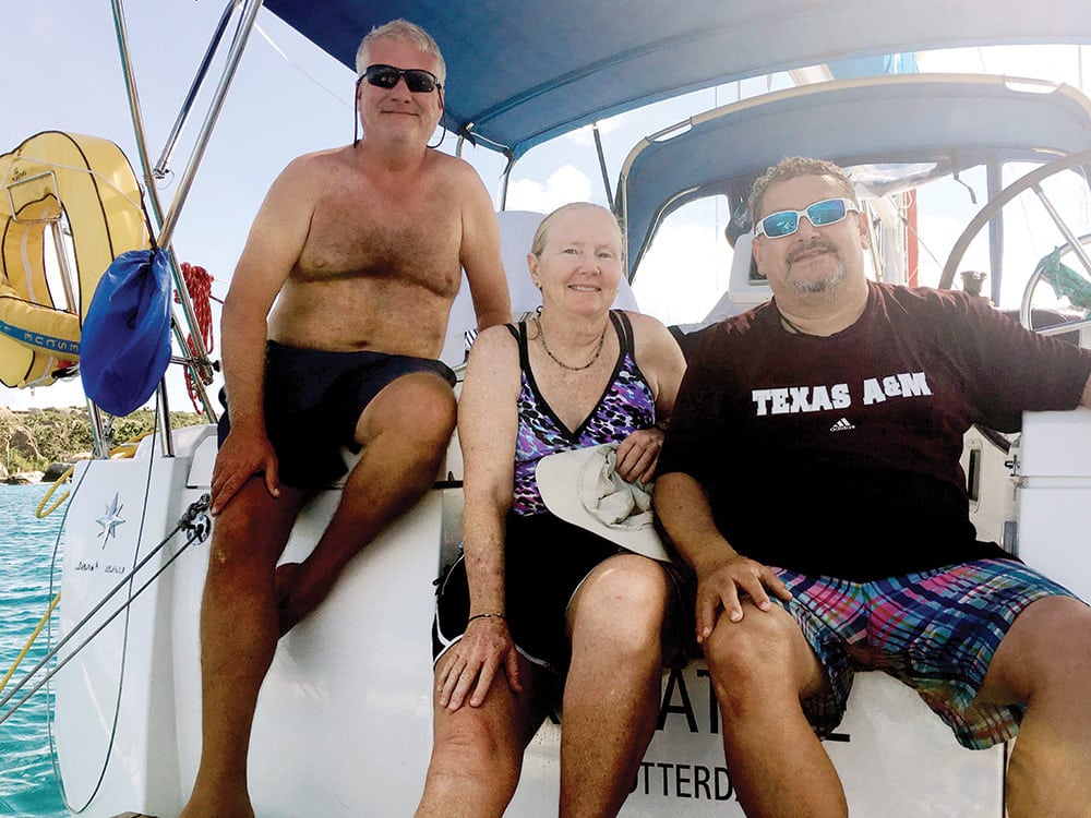 Terry Glover, Karen Stewart and Tito Quinones