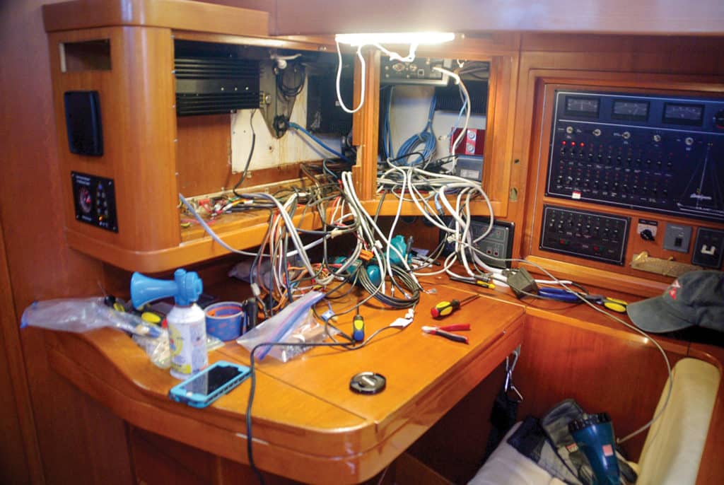 Baltic 47 navigation refit