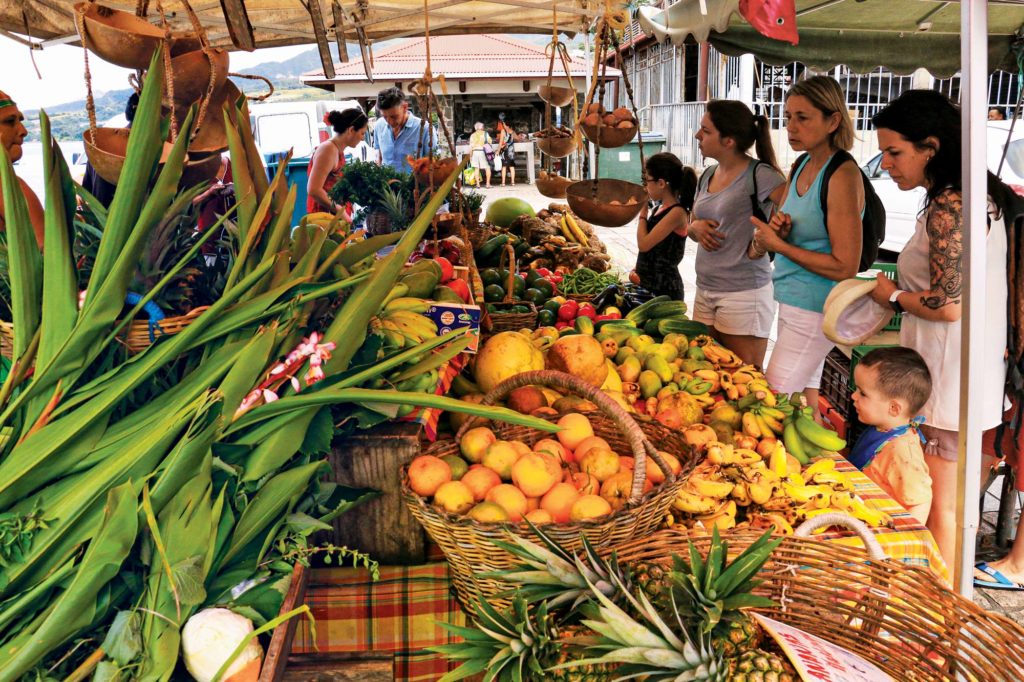 Sainte-Anne’s open-air market