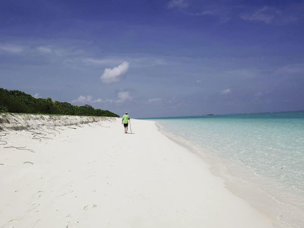 beach walk