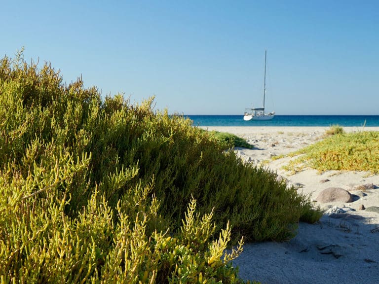 boat at anchor