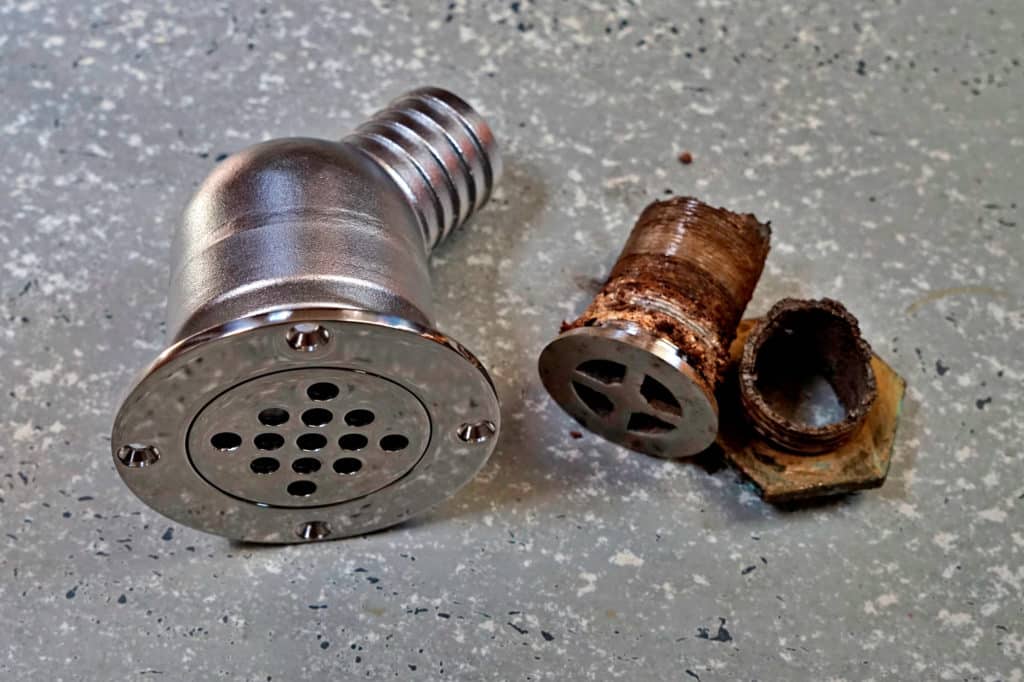 replacement parts for broken metal pipes
