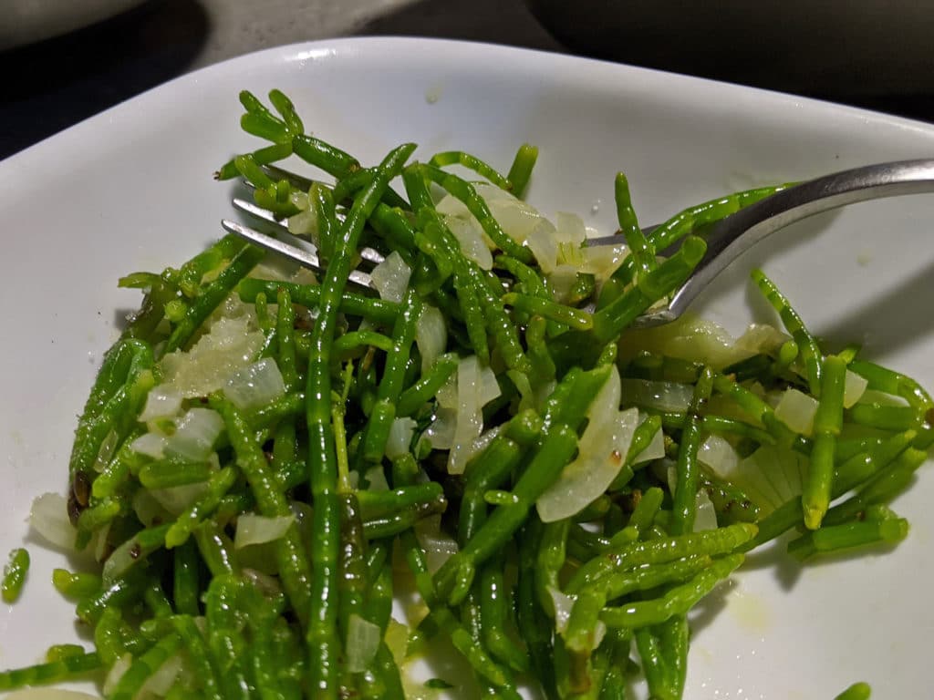 Sauteed sea beans