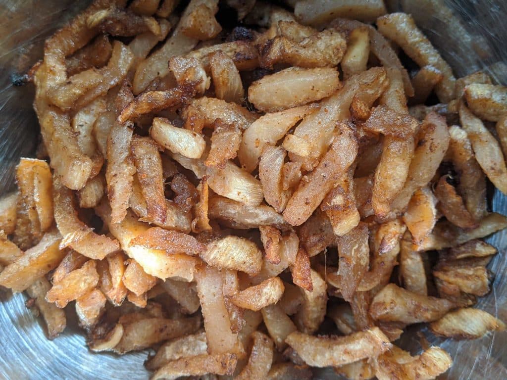 Jicama fries