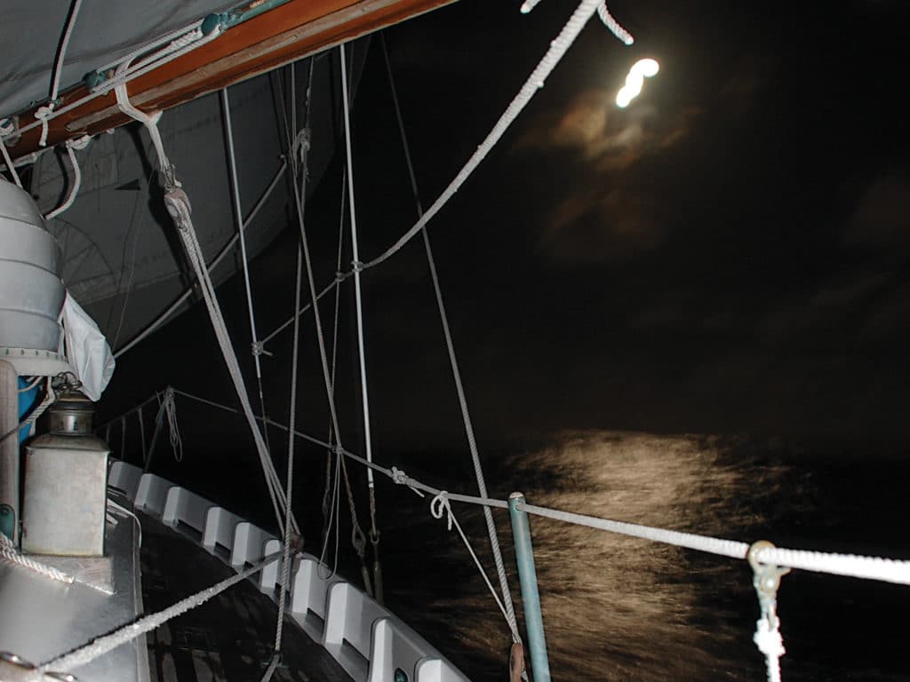 Night sailing