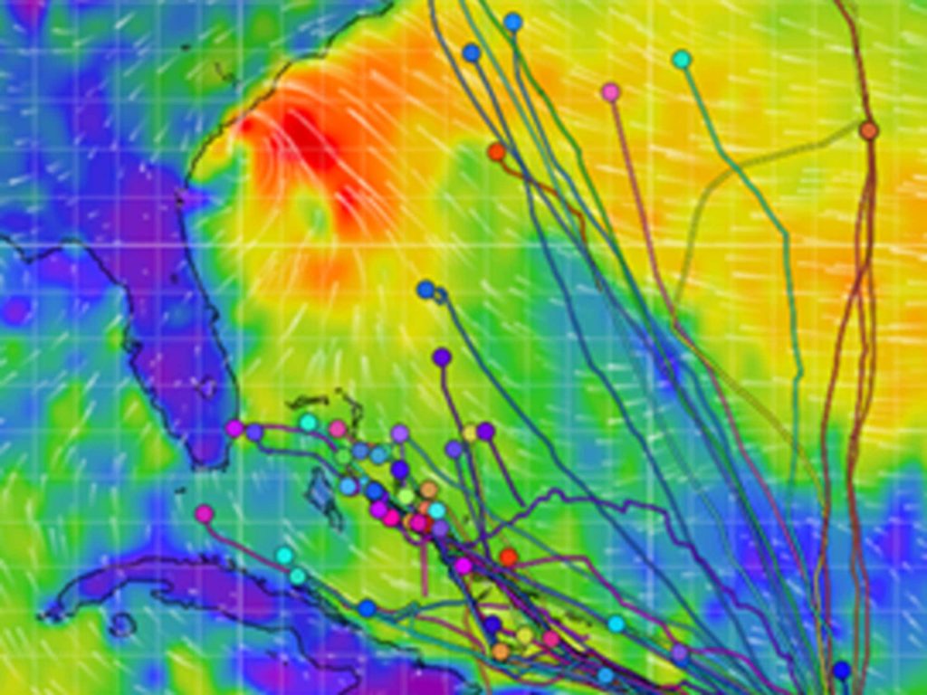 Tracking the sailors