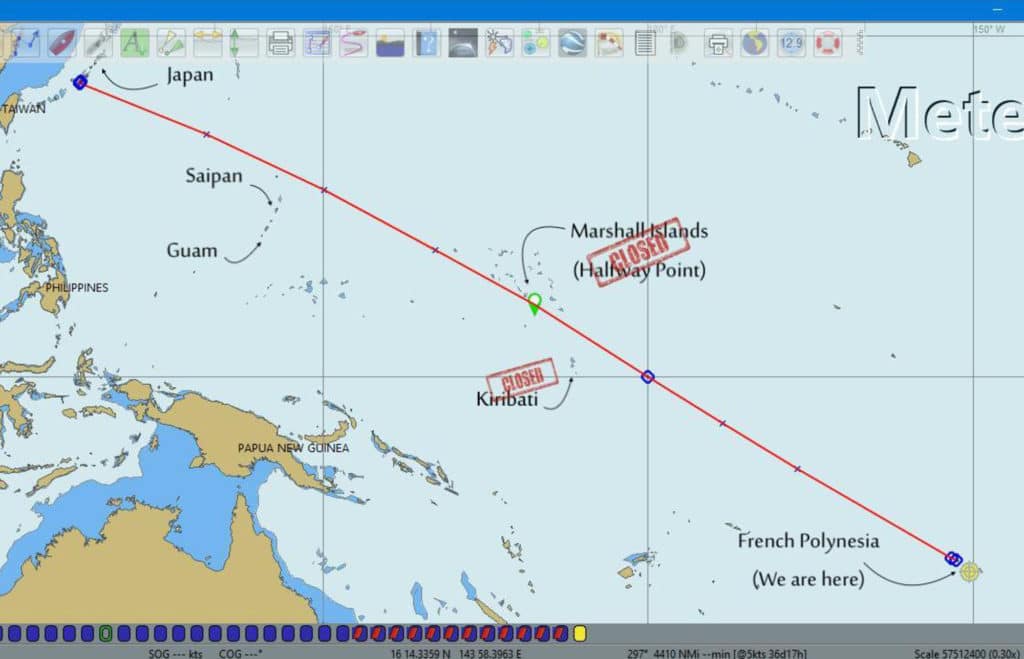 French Poly to Japan