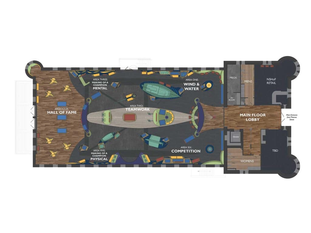 Sailing Museum floorplan