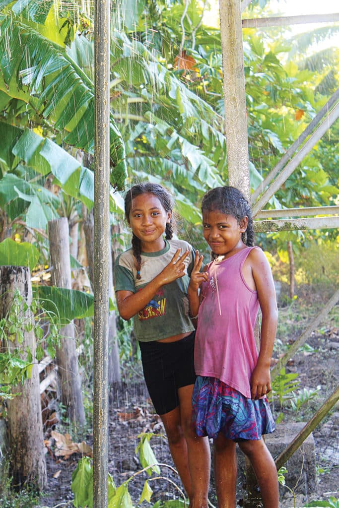 local children