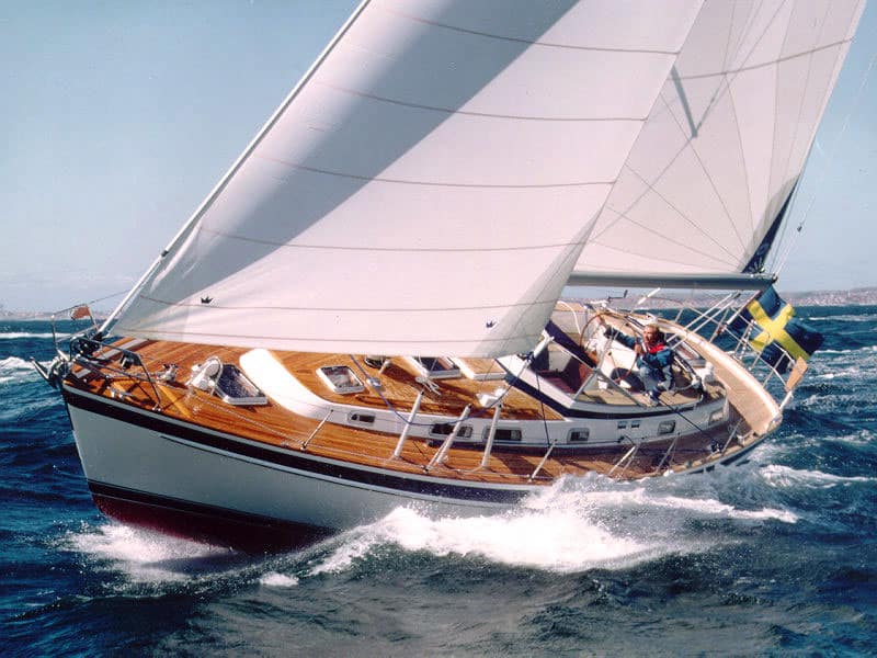 hallberg-rassy 42 sailboat