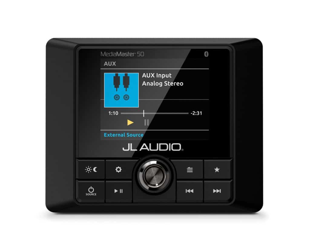 JL Audio MediaMaster 50 Weatherproof Source Unit with Onboard Amplifier (MM50)