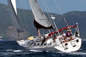 BWSS's Gib'Sea 43 in the Virgin Islands