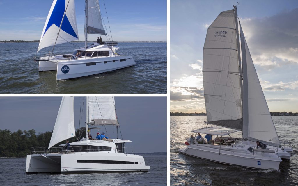 Multihull charter boats