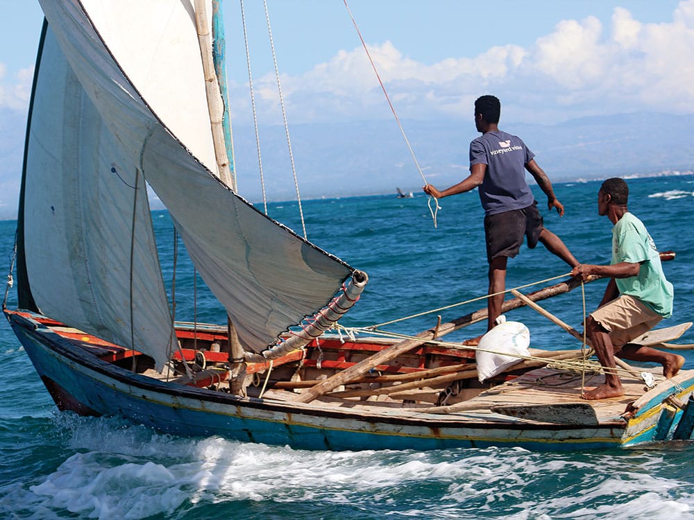 Haitian fisherman