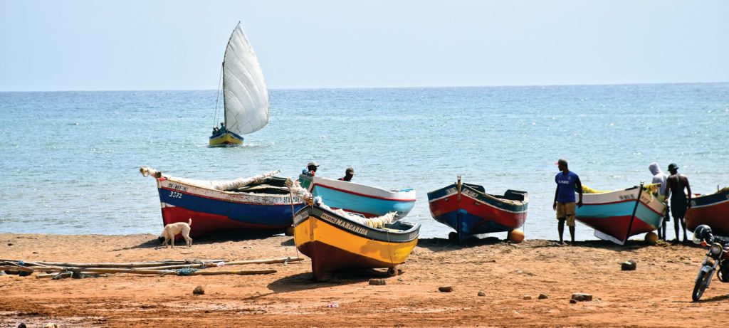 Cabo Verdean fishing boats