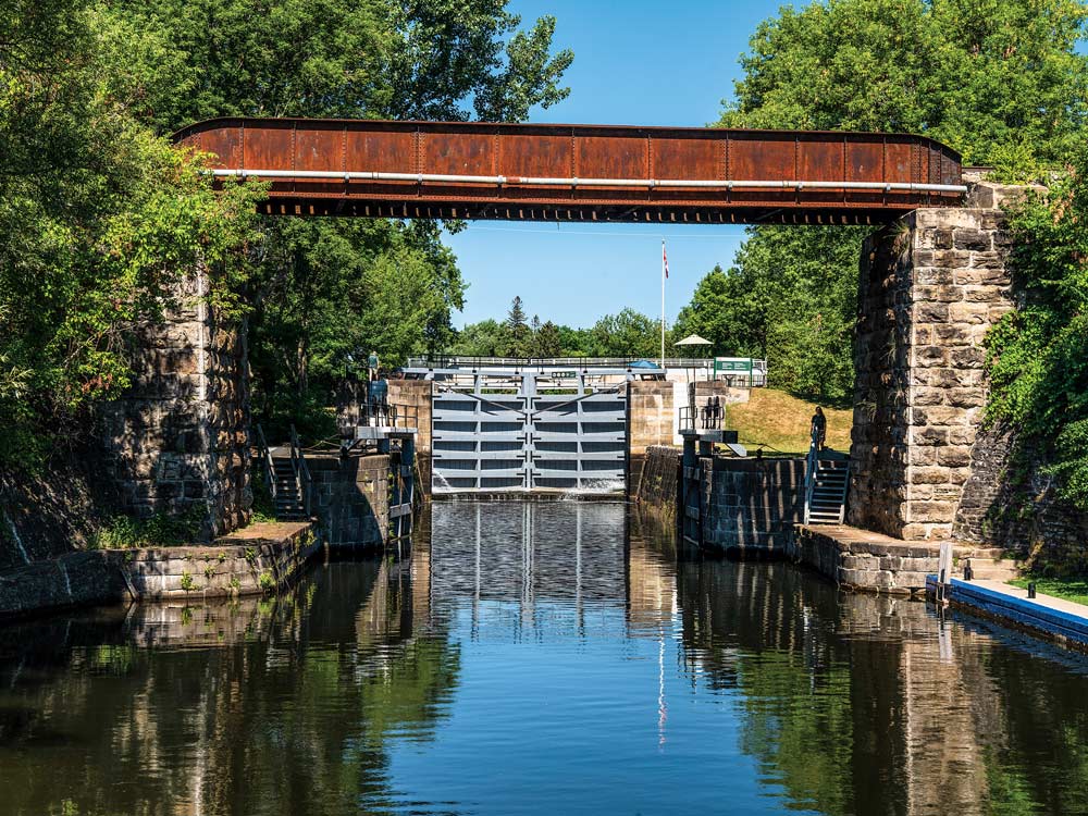 Rideau lock