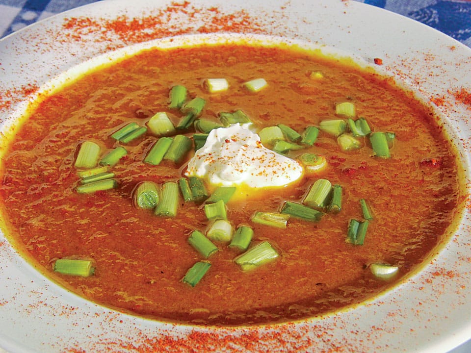 Roasted Carrot-Ginger Soup