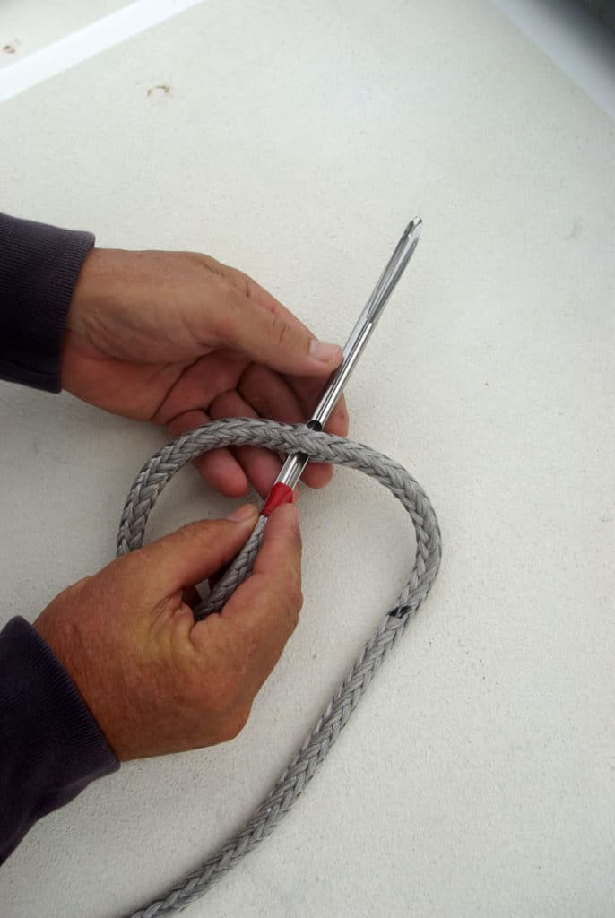 How to tie brummel splice