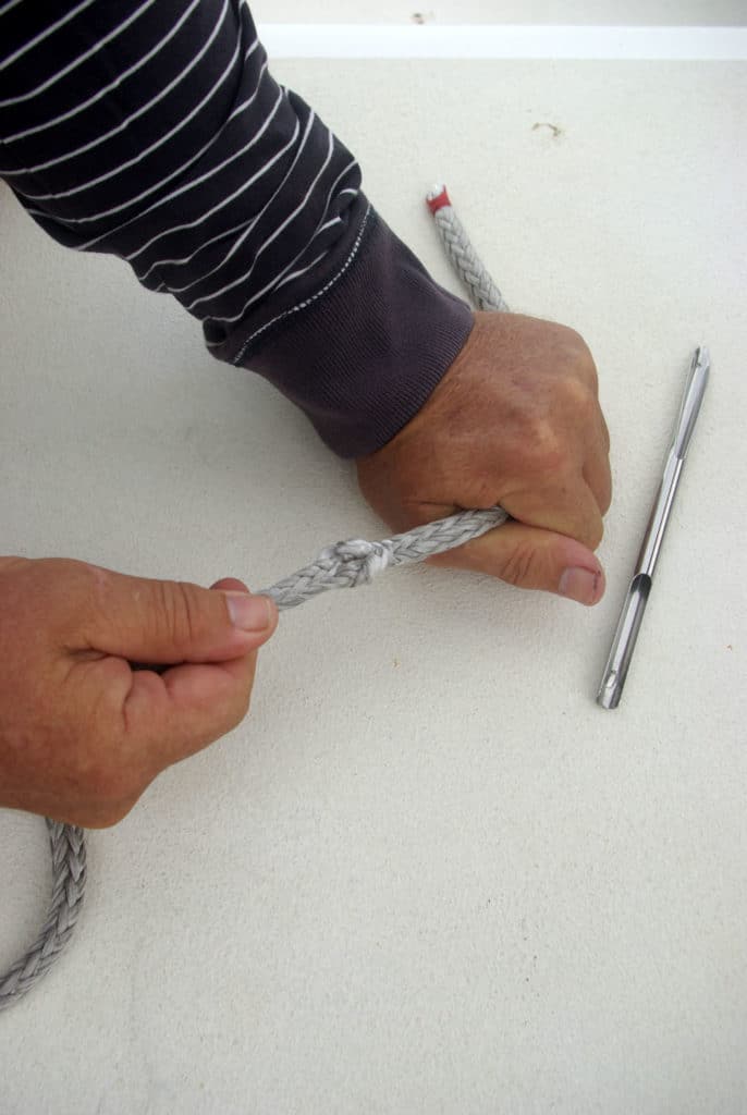 How to tie brummel splice