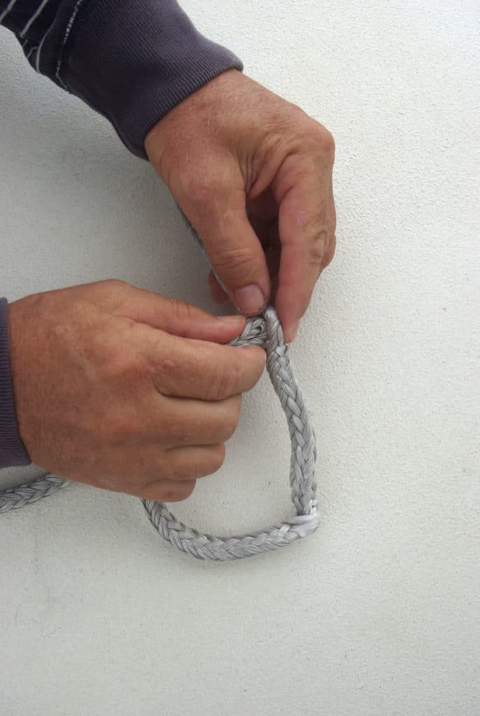 How to tie brummel splice