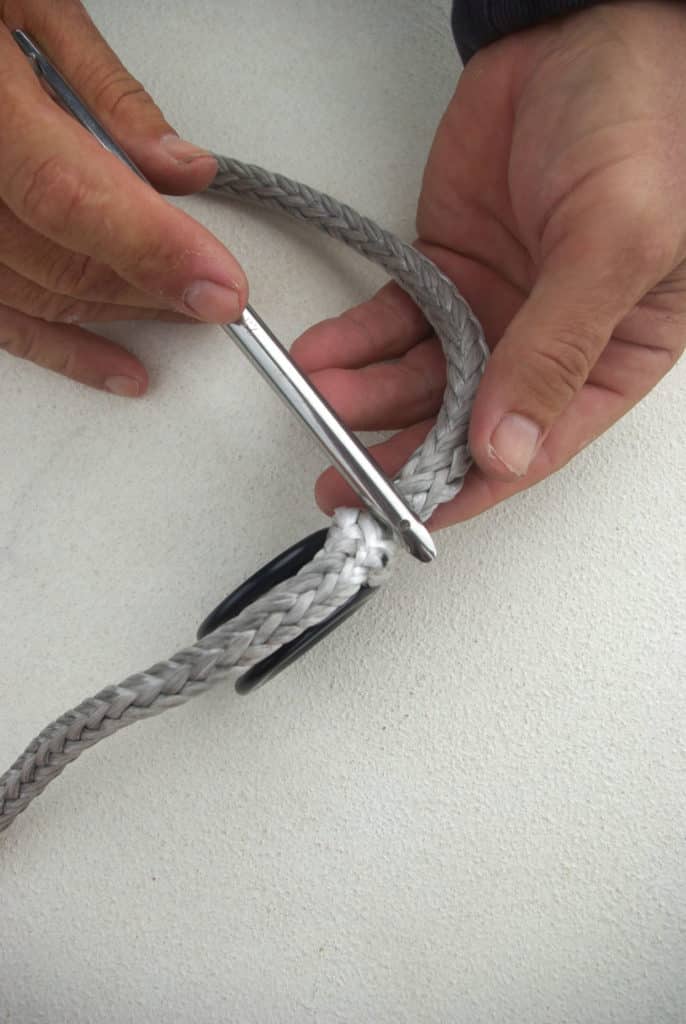 How to tie brummel splice