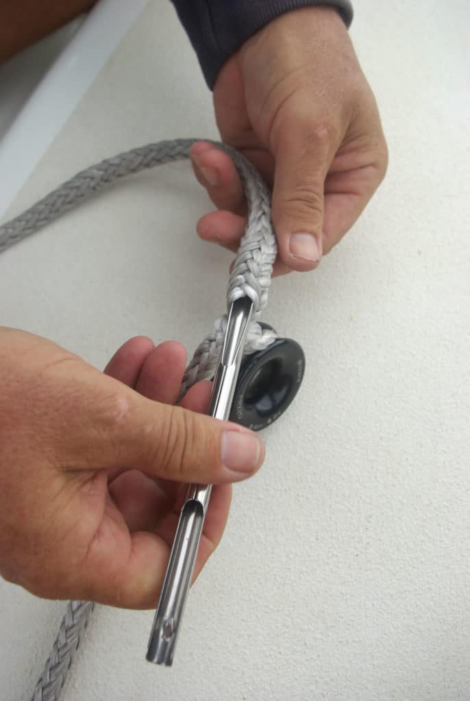 How to tie brummel splice