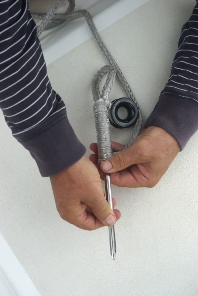 How to tie brummel splice