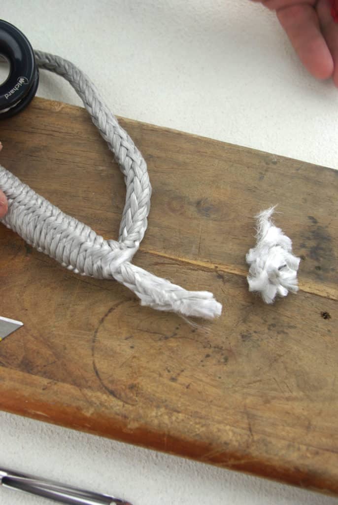 How to tie brummel splice