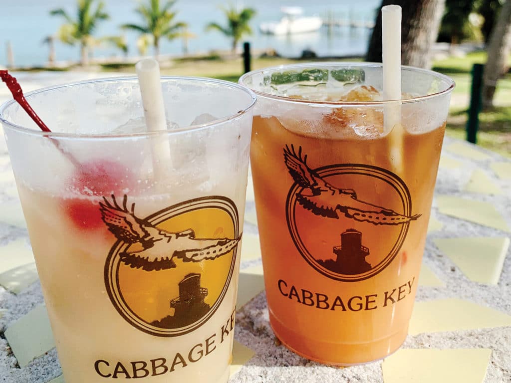 Drinks on Cabbage Key