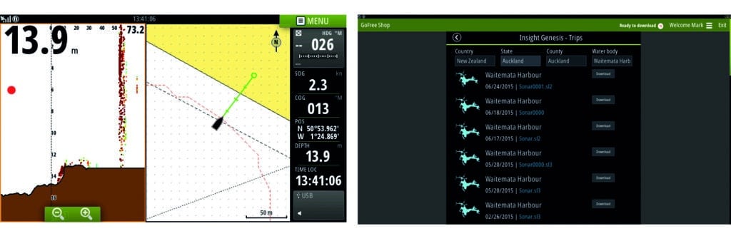 marine chartplotter