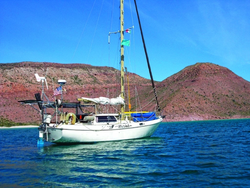 gulf pilothouse sailboat