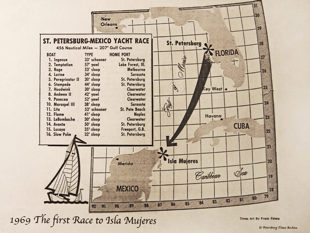 Inaugural race map