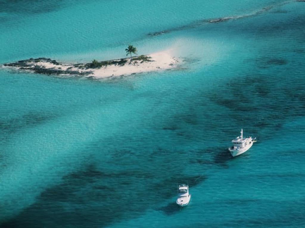 crystal clear waters of the Abacos and Exumas