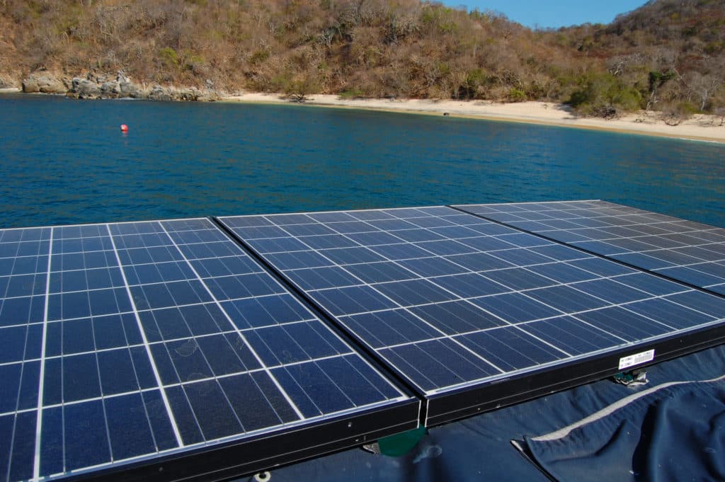 sailboat solar panels