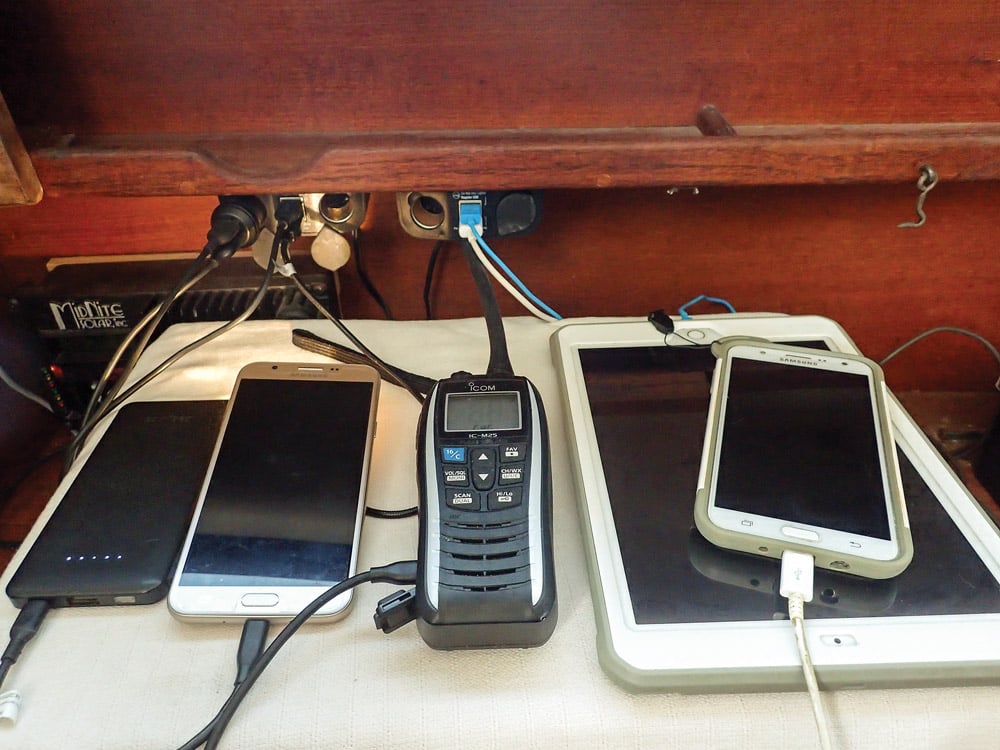 Central charging station