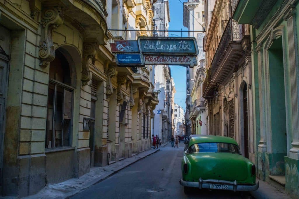 Sailing Cuba