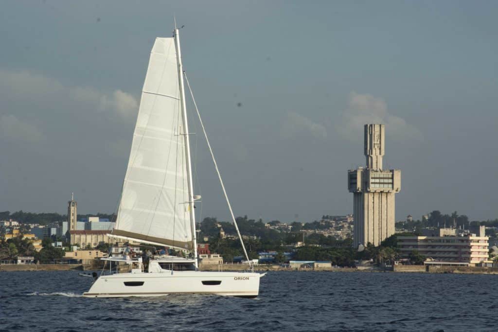 Sailing Cuba